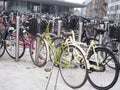 Bicycles in Copenhagen, Denmark